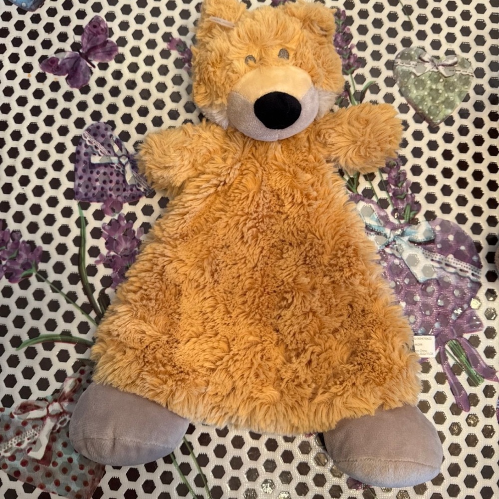 Demdaco Fox Rattle blankie